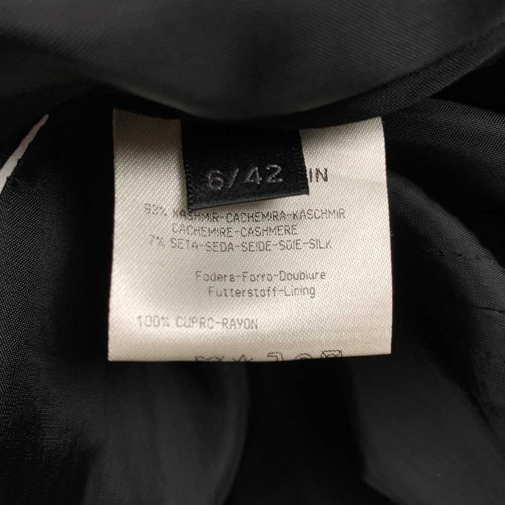 Calvin Klein Black Cashmere Silk Jacke Blazer - image 6