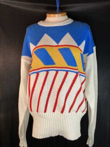 Vintage 1980’s Snuggler winter ski sweater. Geomet