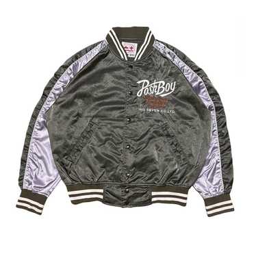 Japanese Brand × Streetwear × Varsity Jacket Posh… - image 1