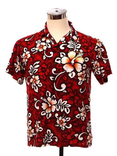 1990's Squish Mens or Boys Hawaiian Shirt