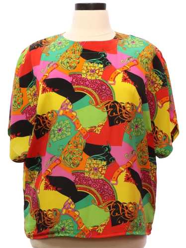 1980's Womens Totally 80s Shirt - image 1