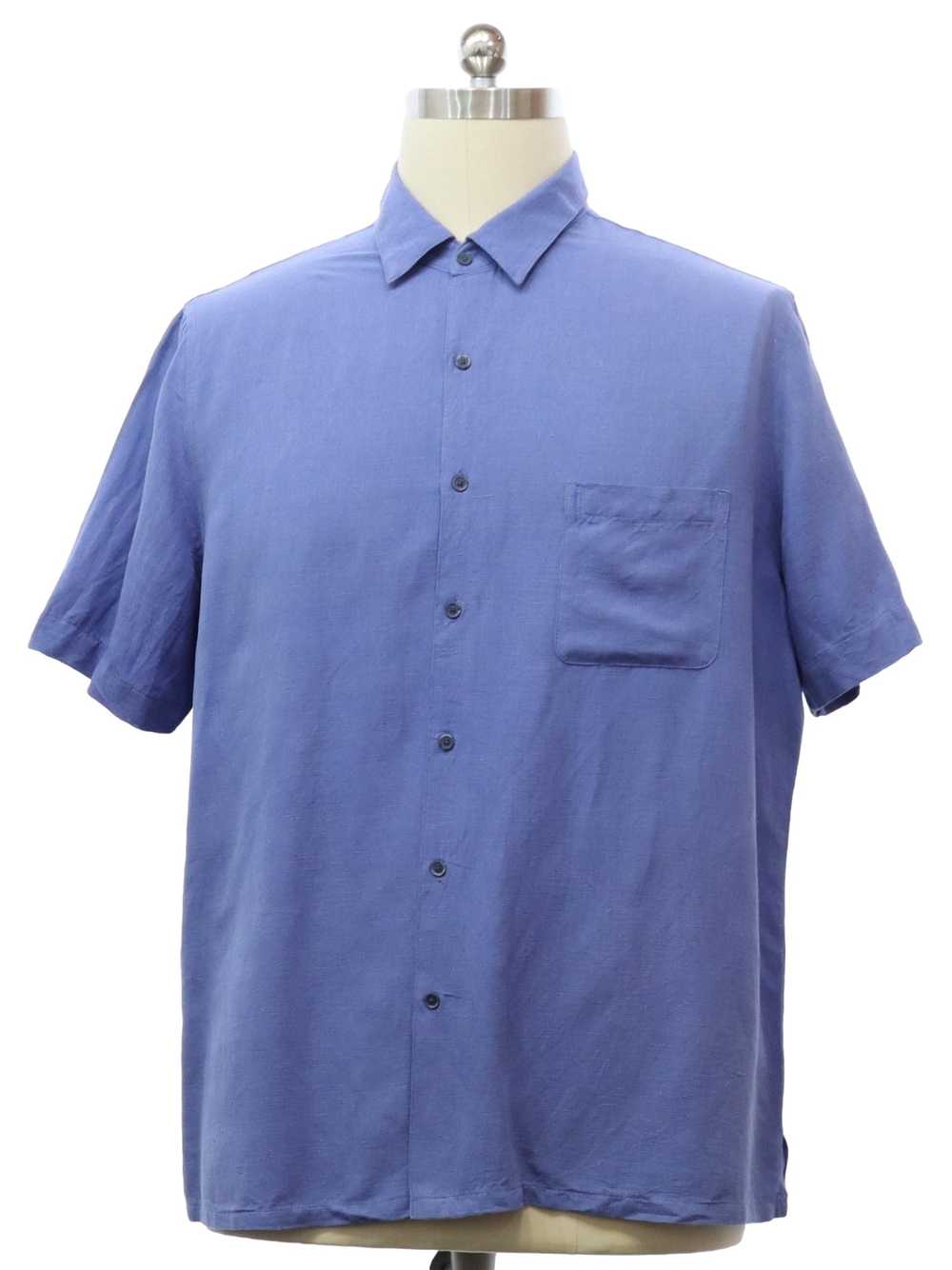 1990's Tasso Elba Island Mens Sport Shirt - image 1