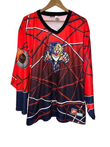 1998-00 FLORIDA PANTHERS CCM JERSEY (HOME) XL - Classic American