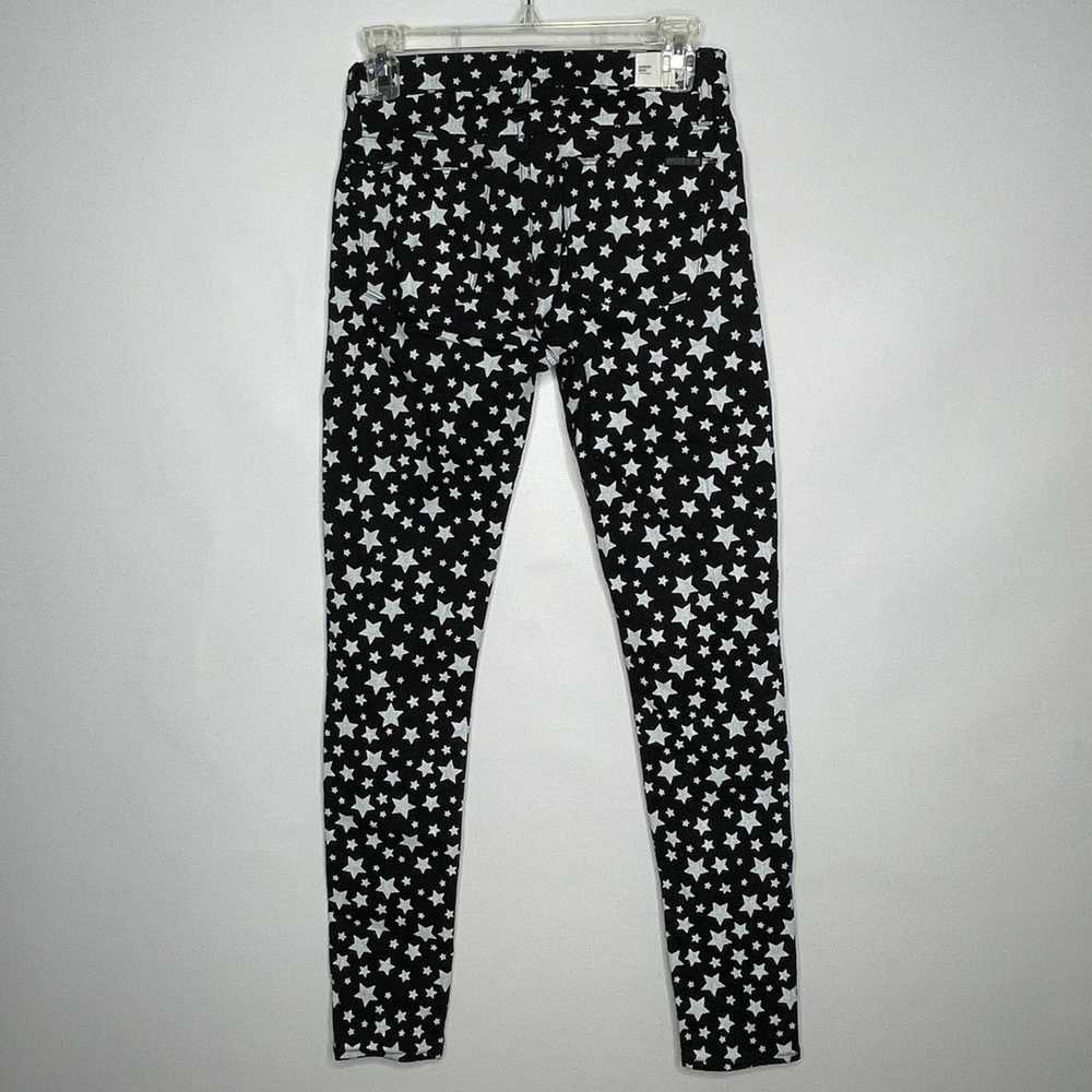 Hudson Hudson Nico Super Skinny Black White Stars… - image 3