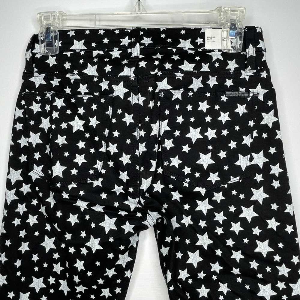 Hudson Hudson Nico Super Skinny Black White Stars… - image 4