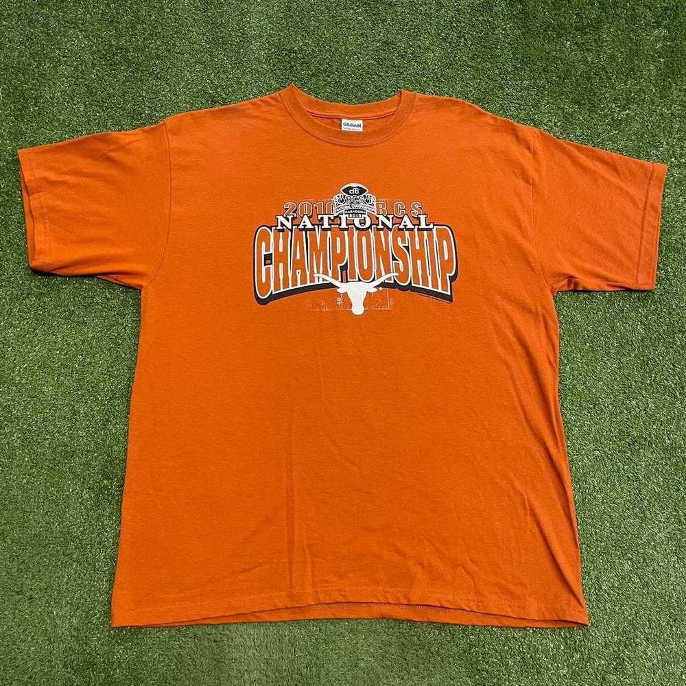 Collegiate × Vintage Texas Longhorns 2010 Footbal… - image 1