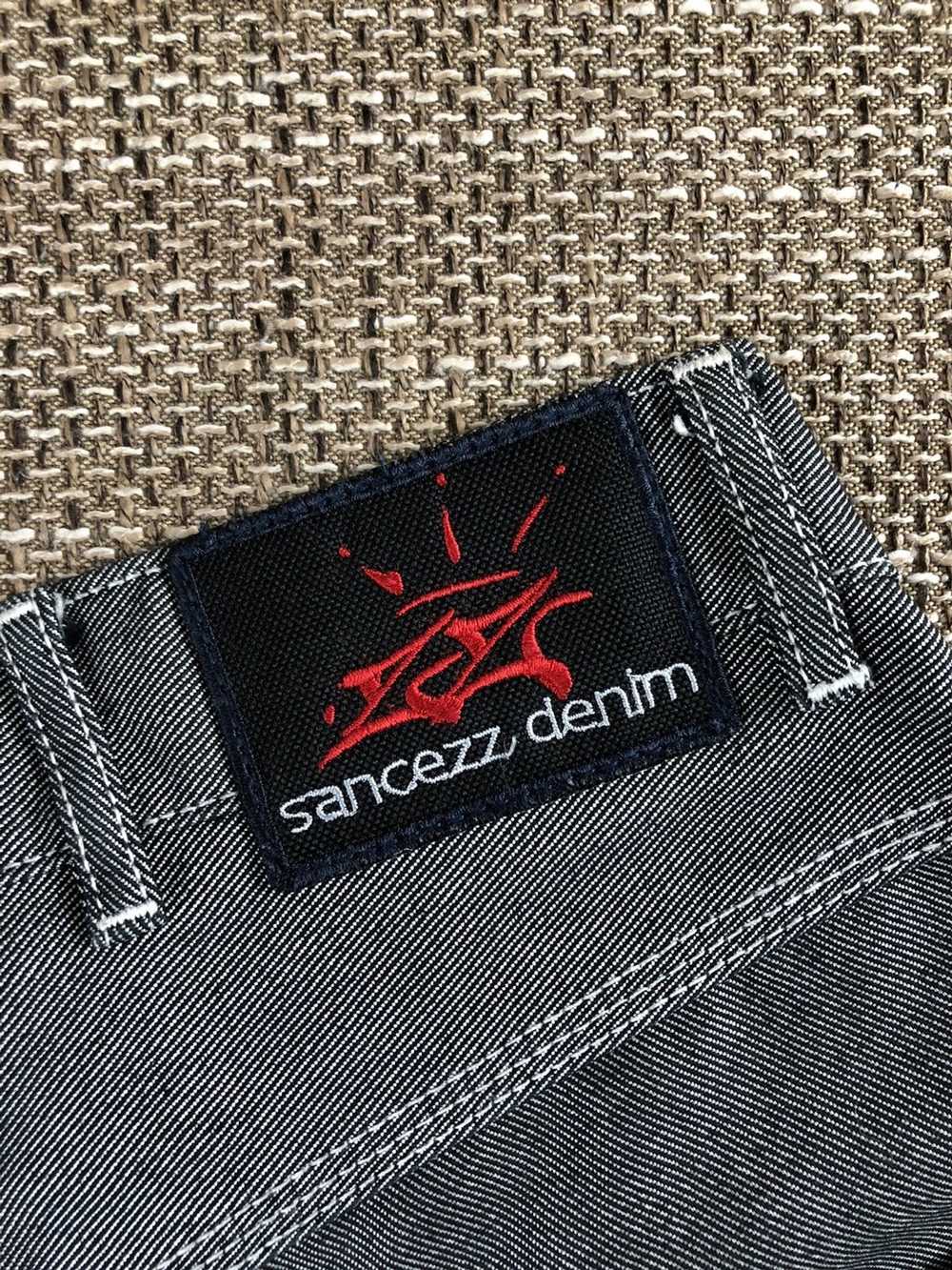 Streetwear × Vintage Sancezz Jeans Gray Silver Hi… - image 9