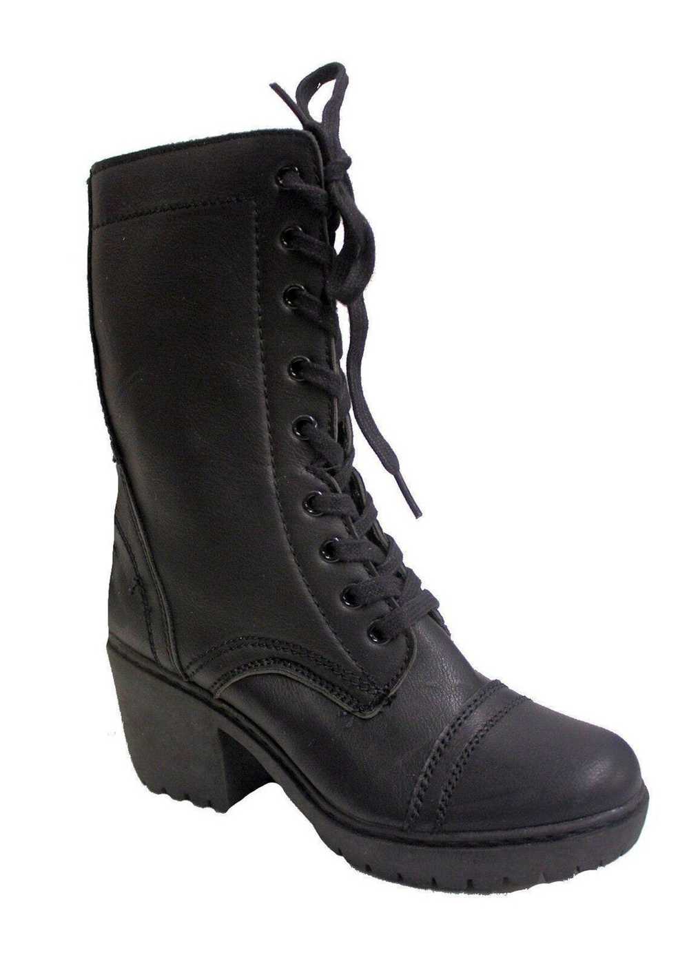 Report Collection Report Boots sz 9 BLACK Moto Co… - image 1