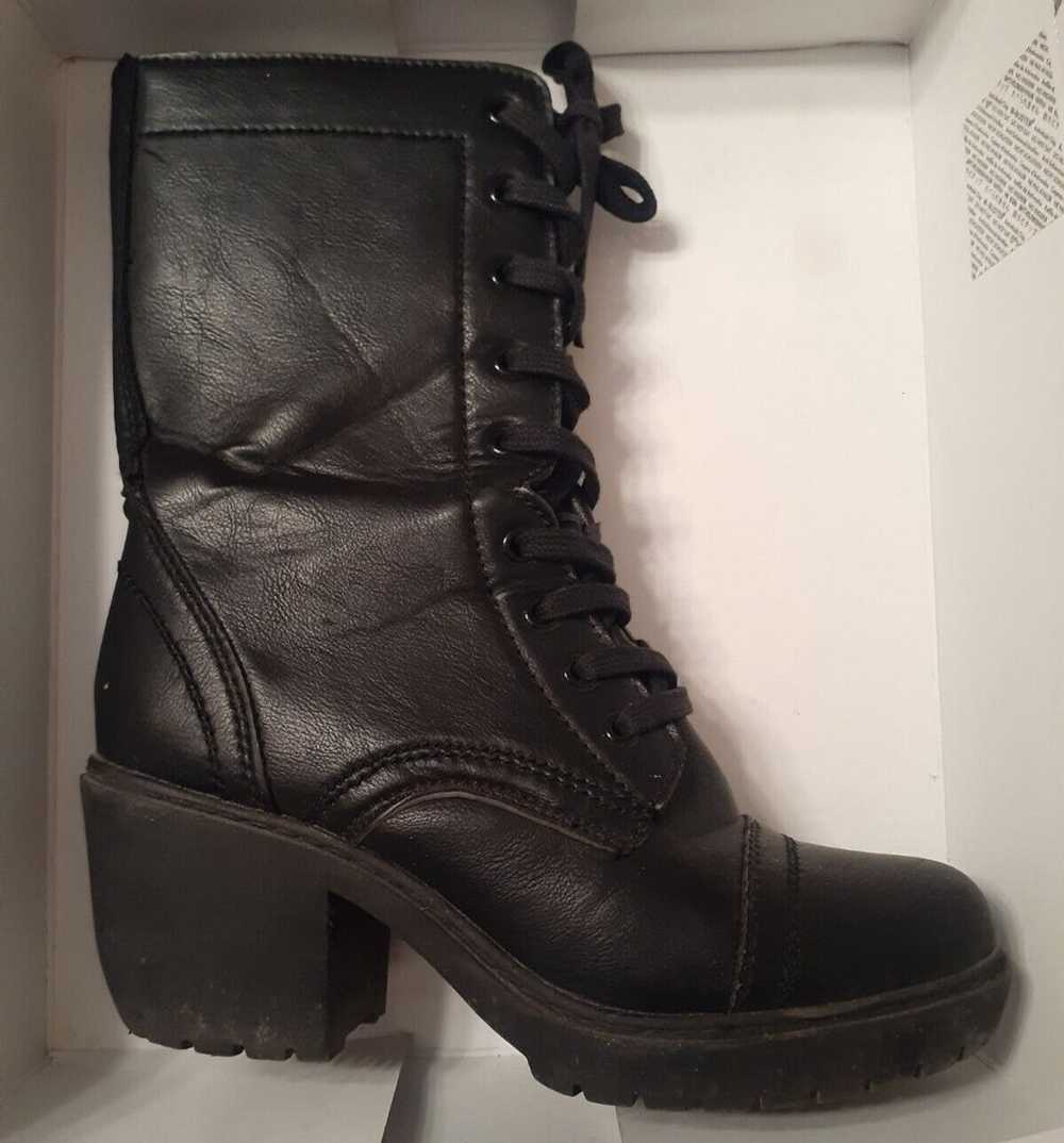 Report Collection Report Boots sz 9 BLACK Moto Co… - image 2