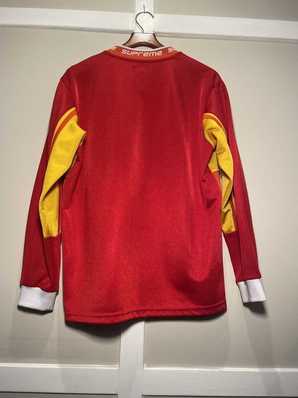 Supreme SUPREME RED AND YELLOW HOCKEY JERSEY - image 2