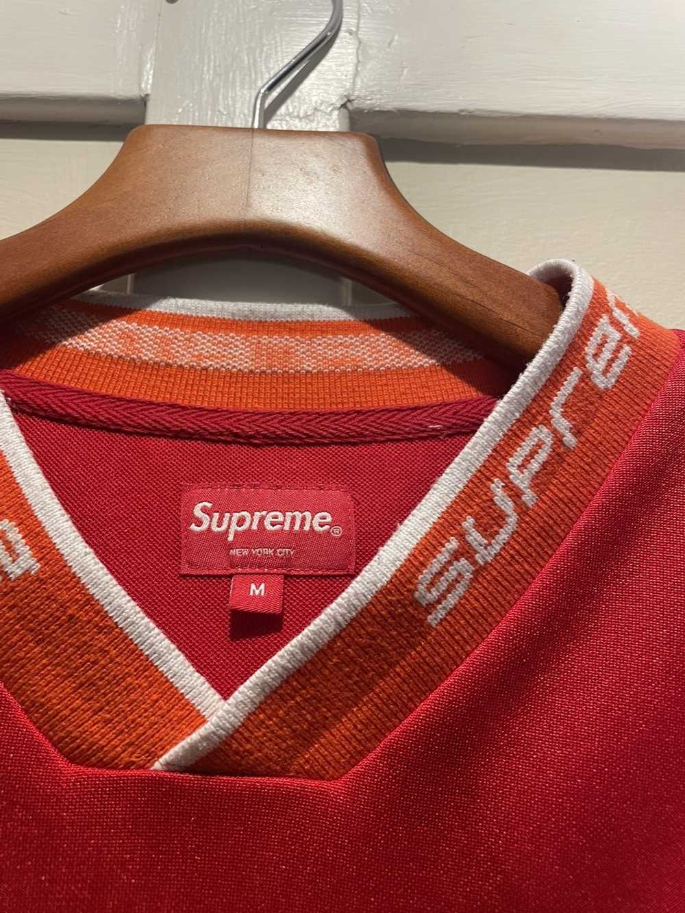 Supreme SUPREME RED AND YELLOW HOCKEY JERSEY - image 3