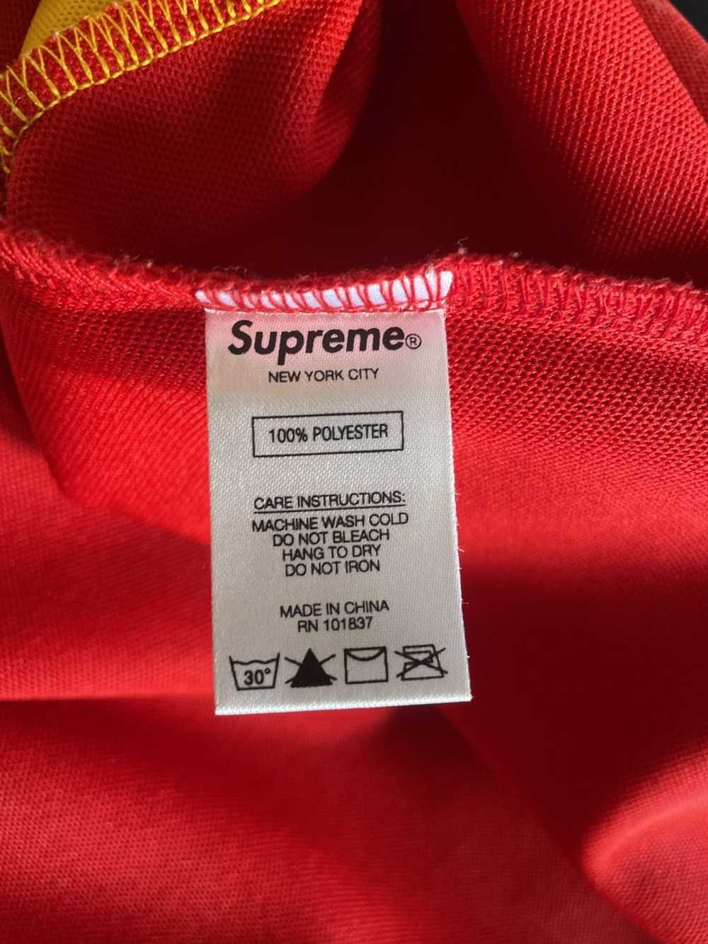 Supreme SUPREME RED AND YELLOW HOCKEY JERSEY - image 4