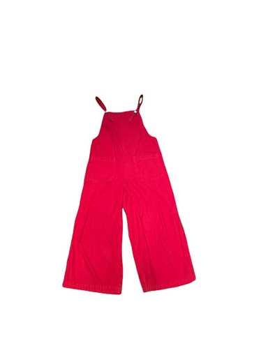 Velvet Red Jumpsuit