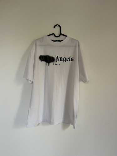 Palm Angels Palm angels Sprayed Logo Paris TEE - image 1