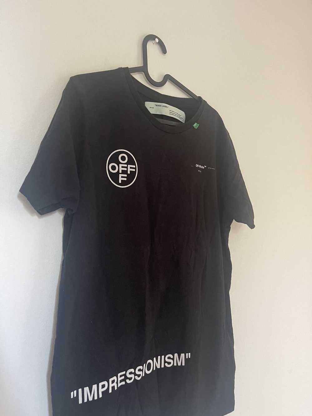 off white stencil tee