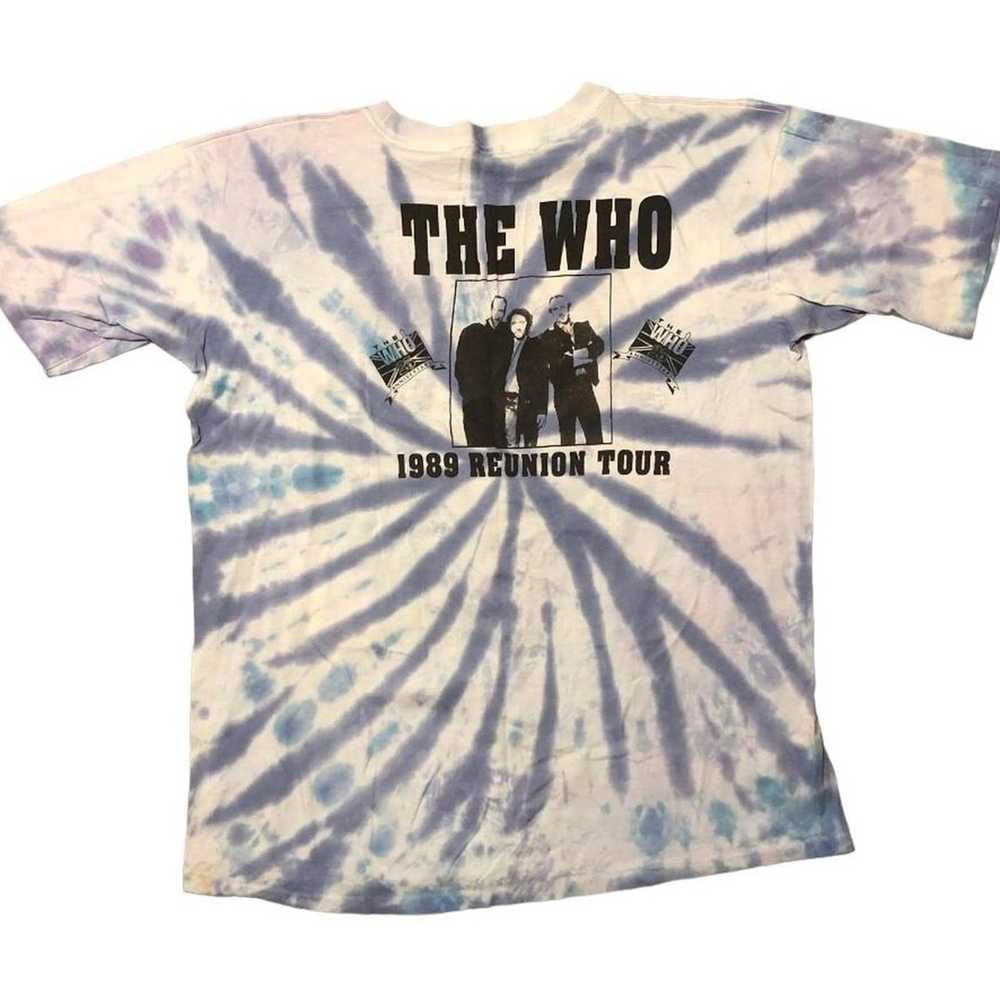 Who A.U. Vintage The Who 1989 Reunion Tour T-Shirt - image 3