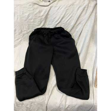 Akademiks Akademiks Ankle Cuffed Black Sweatpants - image 1