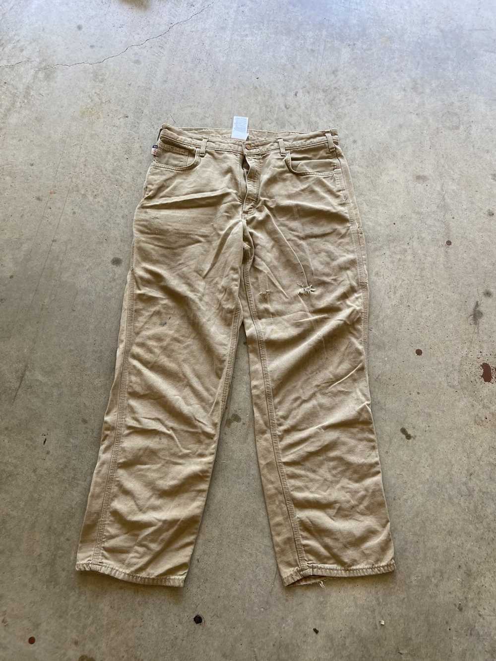 Carhartt × Vintage Vintage Carhartt Pants! Size 3… - image 4