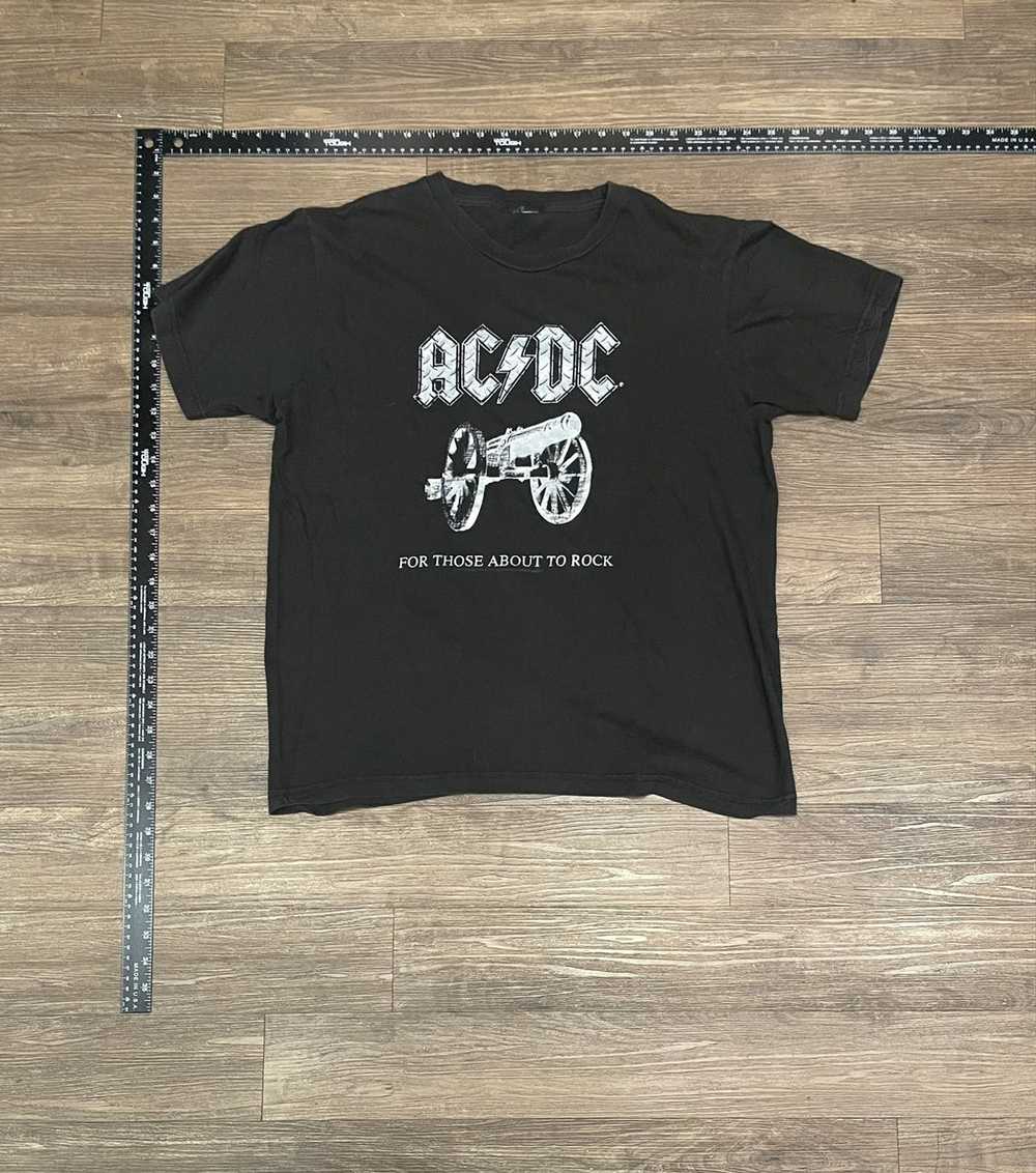 Band Tees × Tour Tee Men’s Y2K AC DC “For those A… - image 1