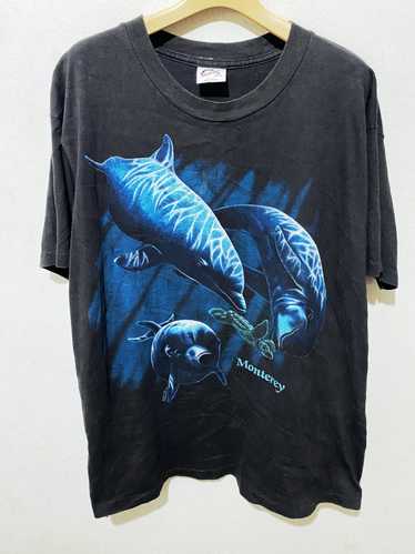 MuzeMerch - Texas State Aquarium Dolphin Women's T-Shir