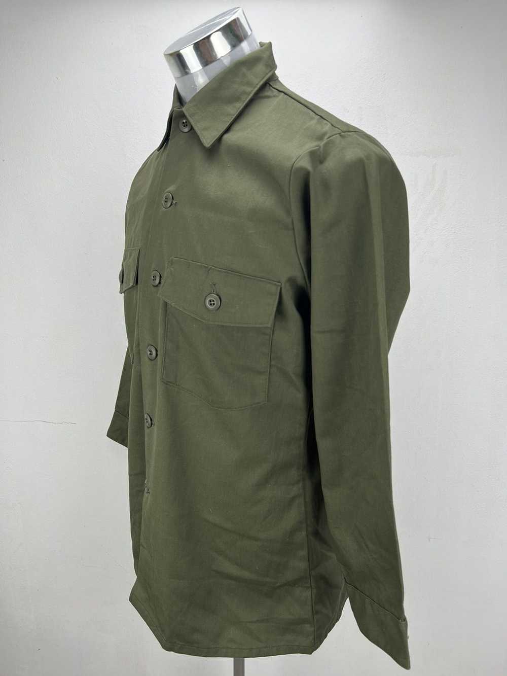 Military × Vintage 70s OG-507 Army Shirt - image 7