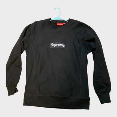 Supreme Box Logo Crewneck Medium Heather Gray Sweatsh… - Gem
