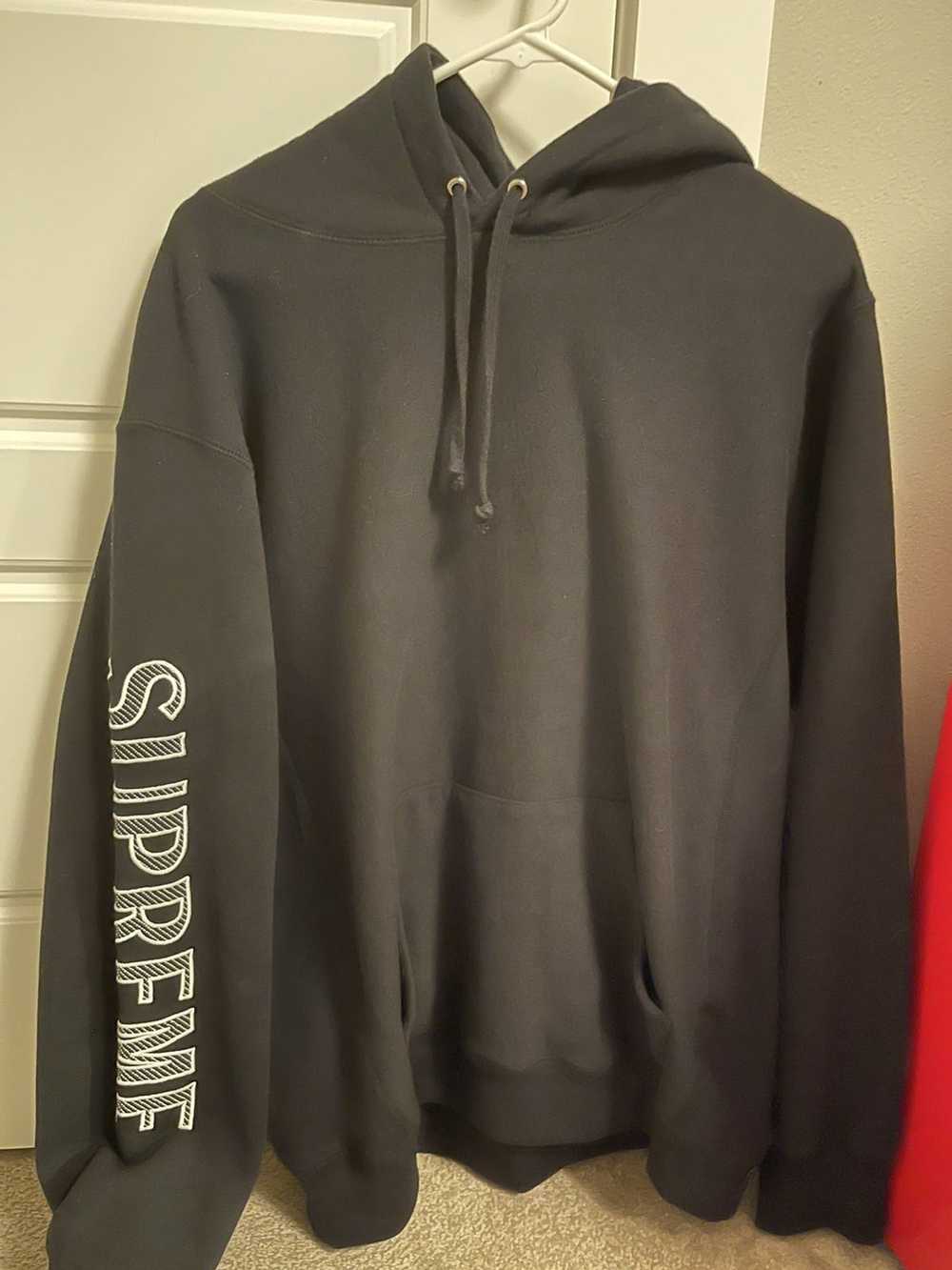 Supreme Supreme embroidery hoodie - Gem