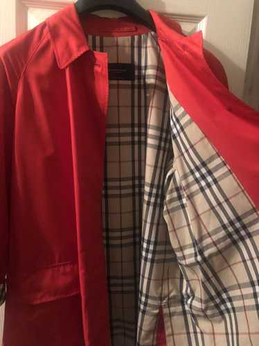Burberry Vintage Burberry Nova Check Jacket in Red