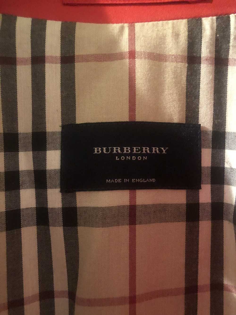 Burberry Vintage Burberry Nova Check Jacket in Re… - image 6