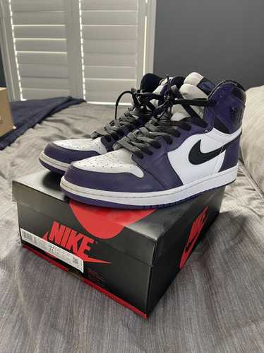 Jordan Brand × Nike Air Jordan 1 Court Purple 2.0 - image 1