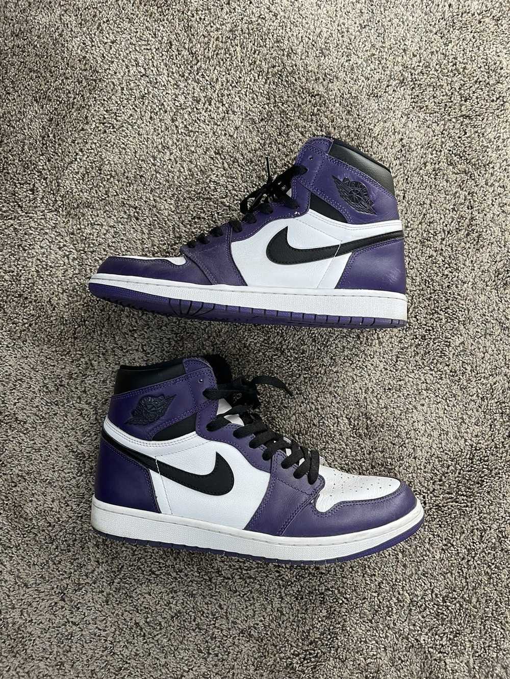 Jordan Brand × Nike Air Jordan 1 Court Purple 2.0 - image 2