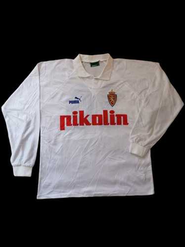 Puma Real zaragoza 1994 Football Soccer Jersey Ca… - image 1