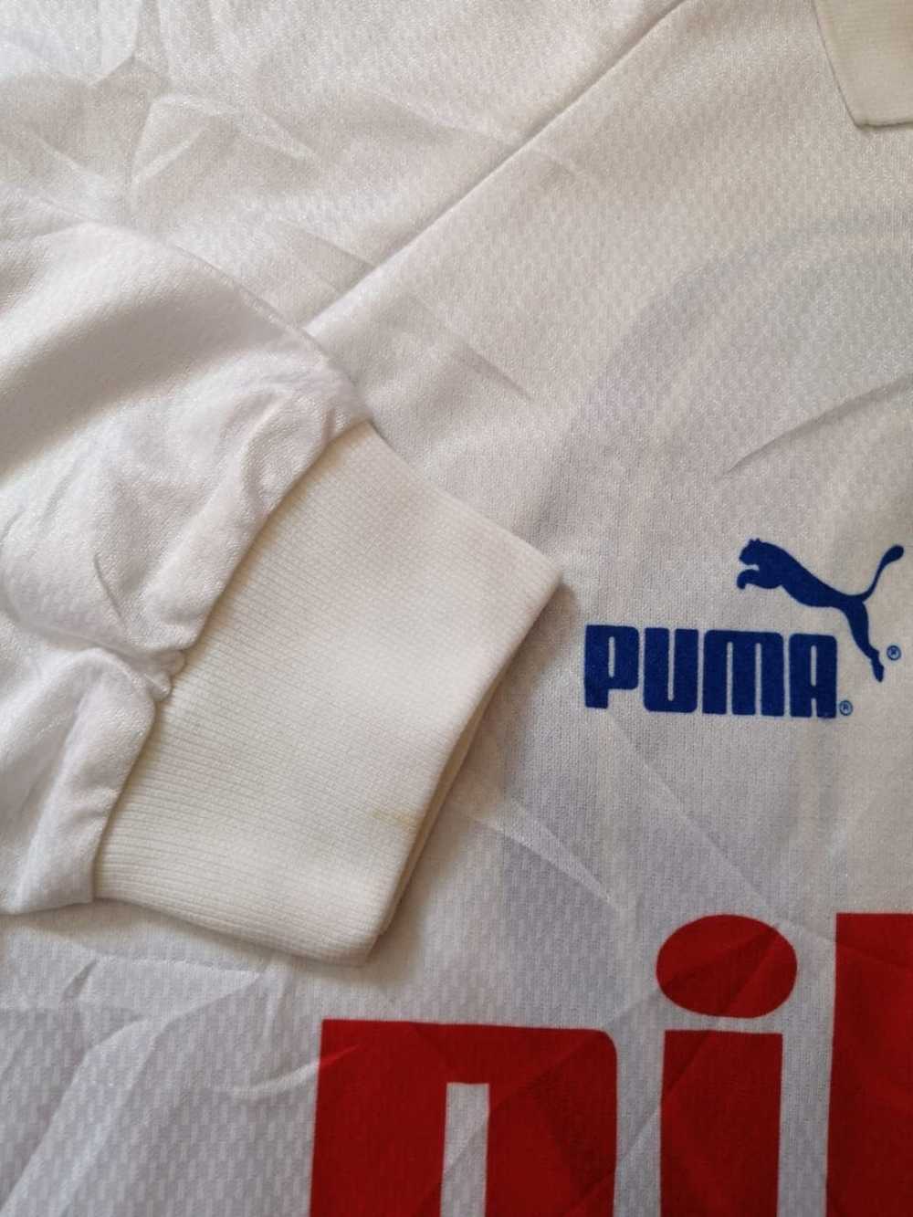 Puma Real zaragoza 1994 Football Soccer Jersey Ca… - image 5