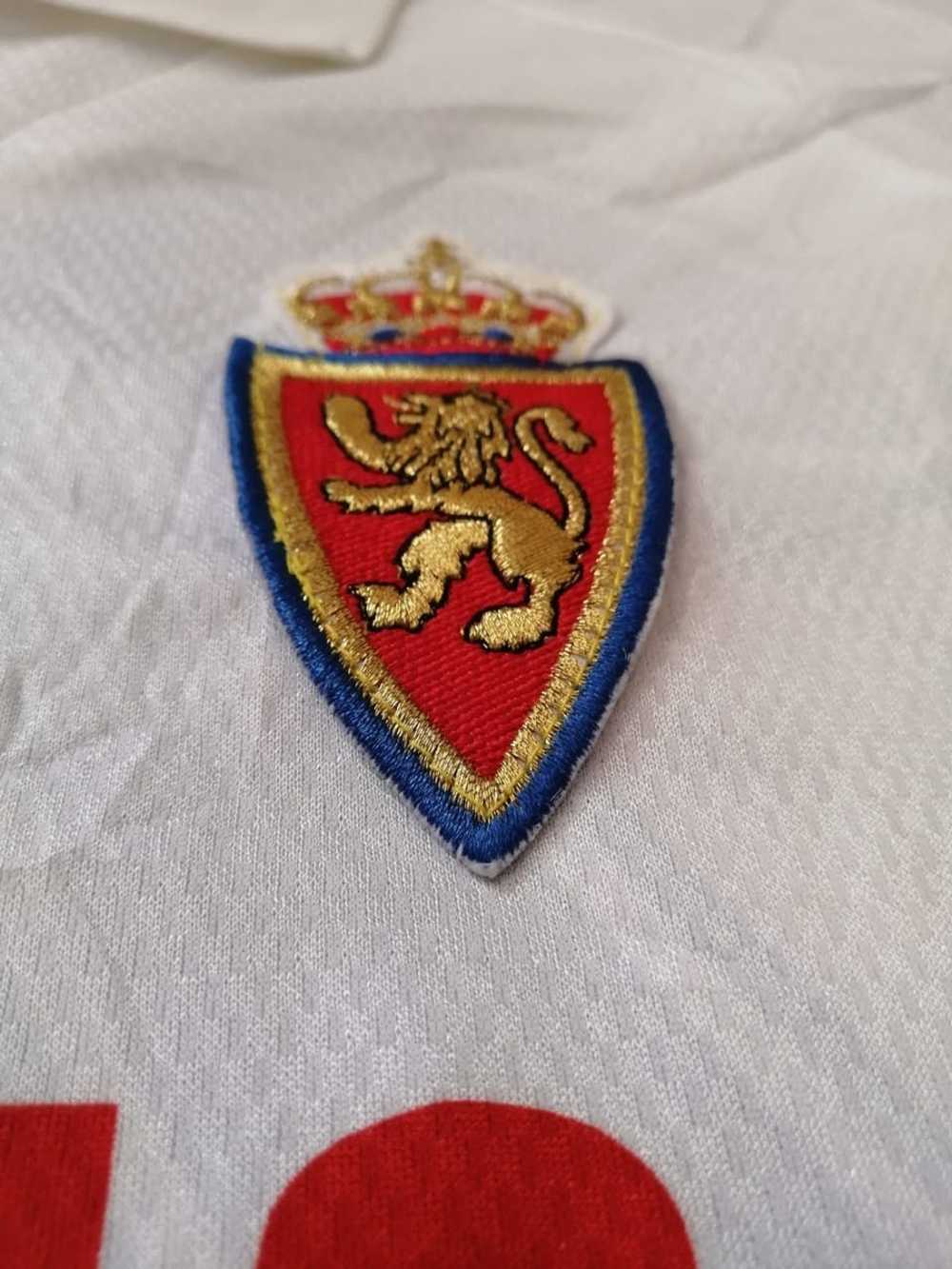 Puma Real zaragoza 1994 Football Soccer Jersey Ca… - image 8