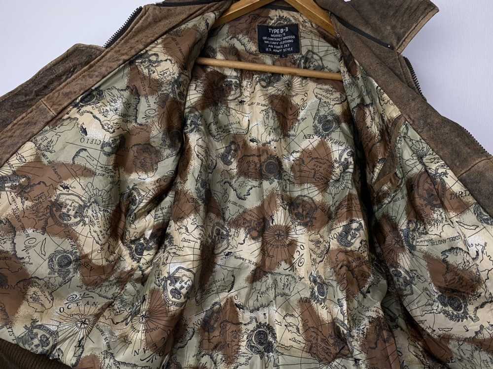 ★GLOWNY ★AIR FORCE LEATHER JACKET USAF Flight Jacket | Modern A-2 Jacket | Legendary USA