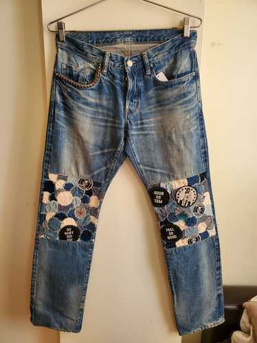 Hysteric Glamour Hysteric Glamour Patchwork denim 