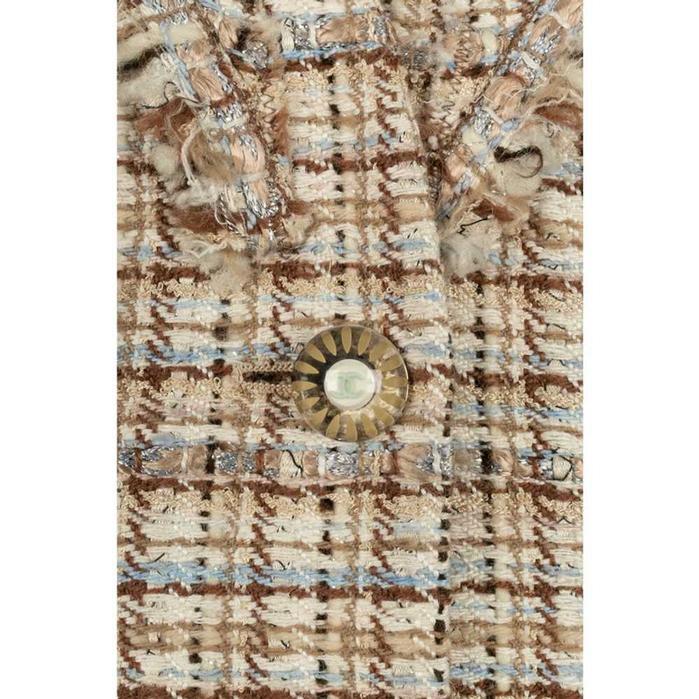 Chanel Jacket/Coat Wool in Beige - image 10