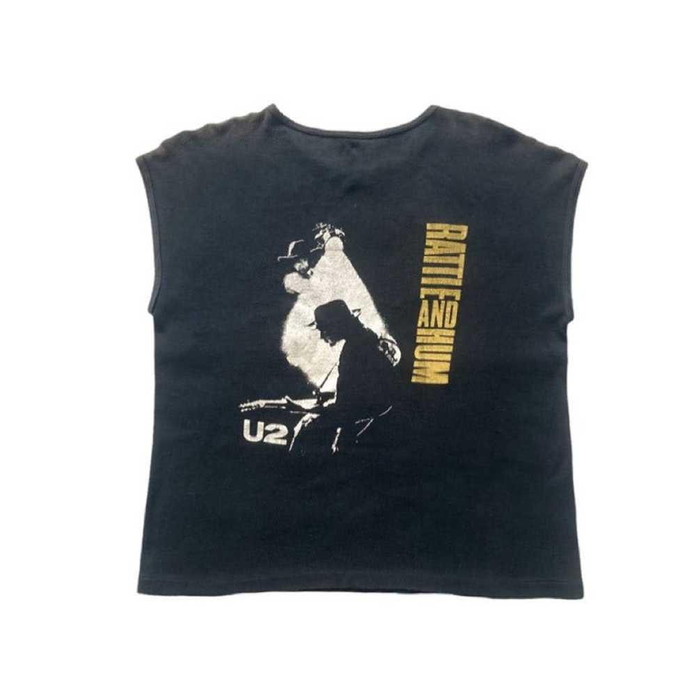 Vintage Late 80’s U2 “Rattle & Hum” Artwork Print… - image 2