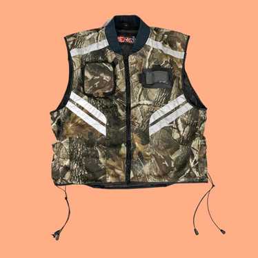 VINTAGE 90s FREK CAMO MILITARY VEST