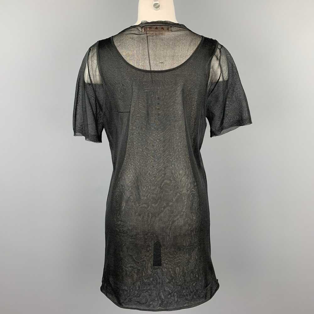 Marni Black See Through Silk Layered Tank Casual … - image 4