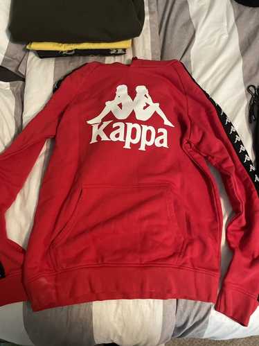 Kappa Sportswear Men’s Shirt Long Sleeve Casual Pullover White Size Medium