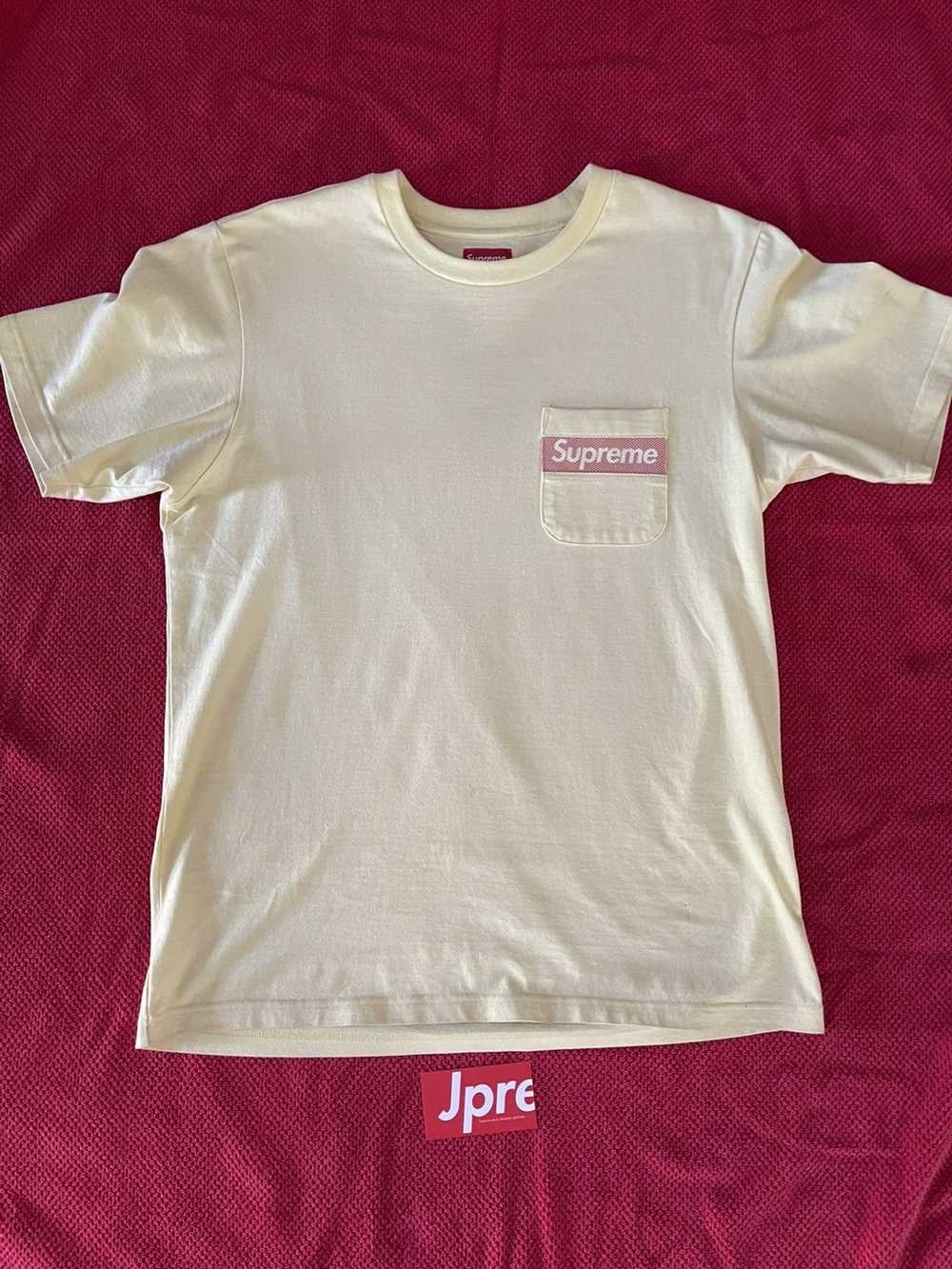 Supreme Supreme mesh Stripe pocket tee - image 2