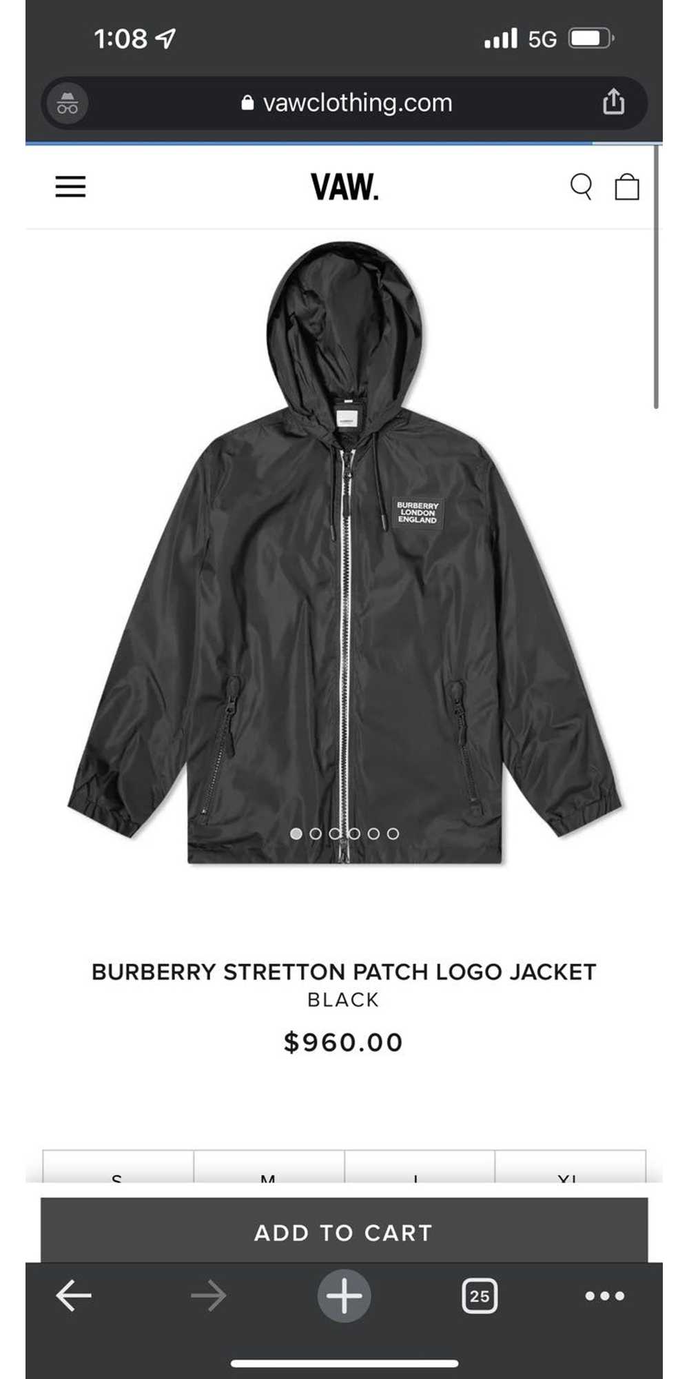 Burberry Burberry windbreaker - image 1