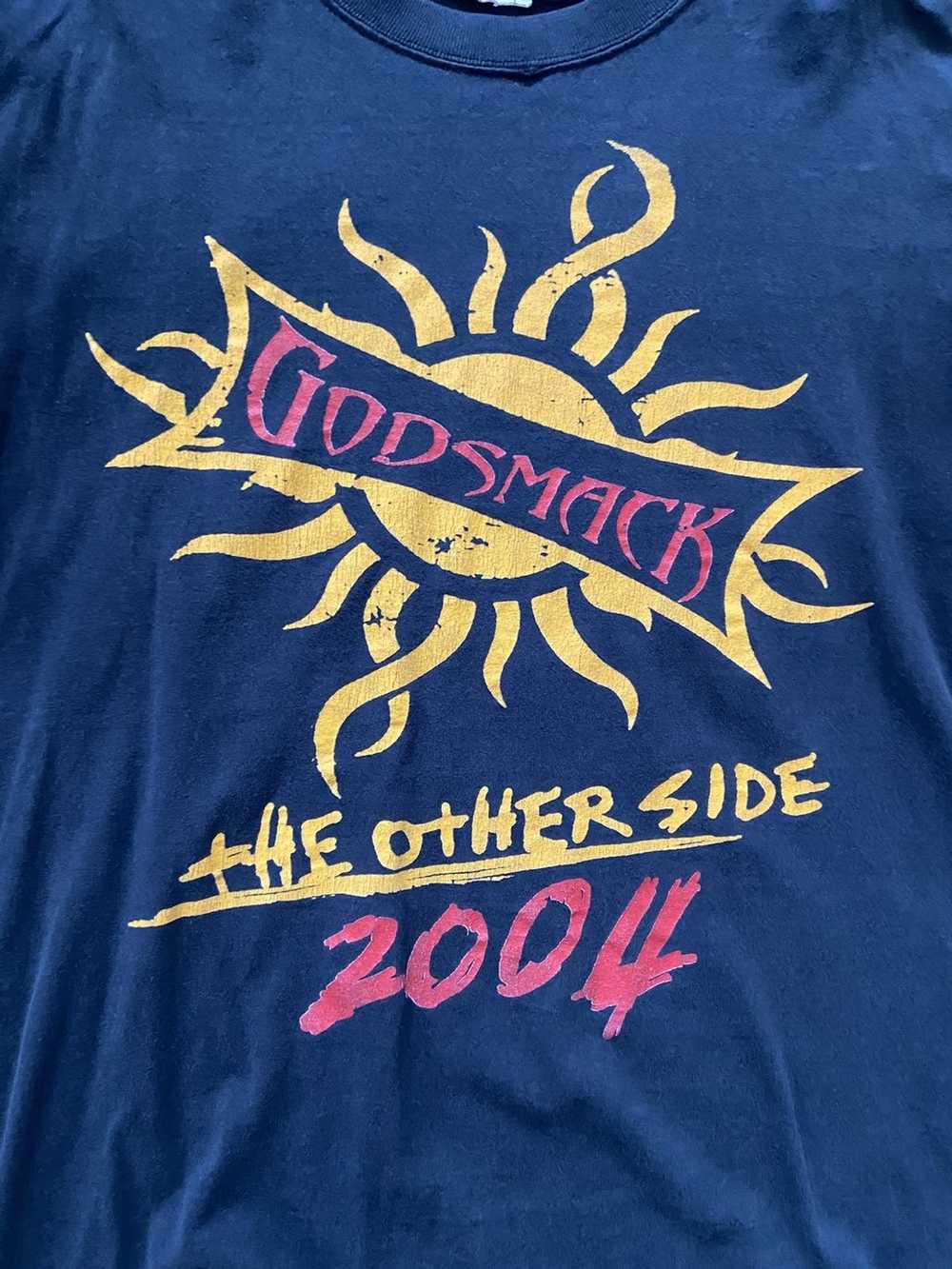 Band Tees × Streetwear × Vintage Godsmack Tour T-… - image 3
