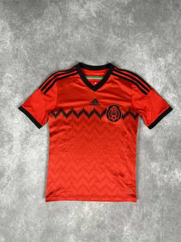Adidas × Soccer Jersey × Streetwear Neon Orange A… - image 1