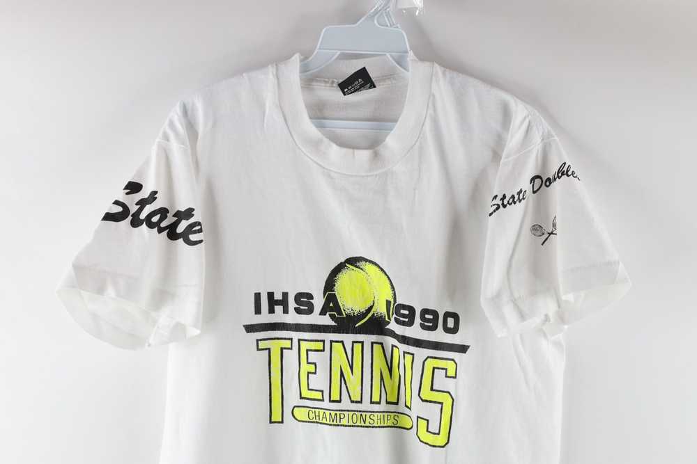 Vintage Vintage 90s IHSA Tennis Doubles Champions… - image 2