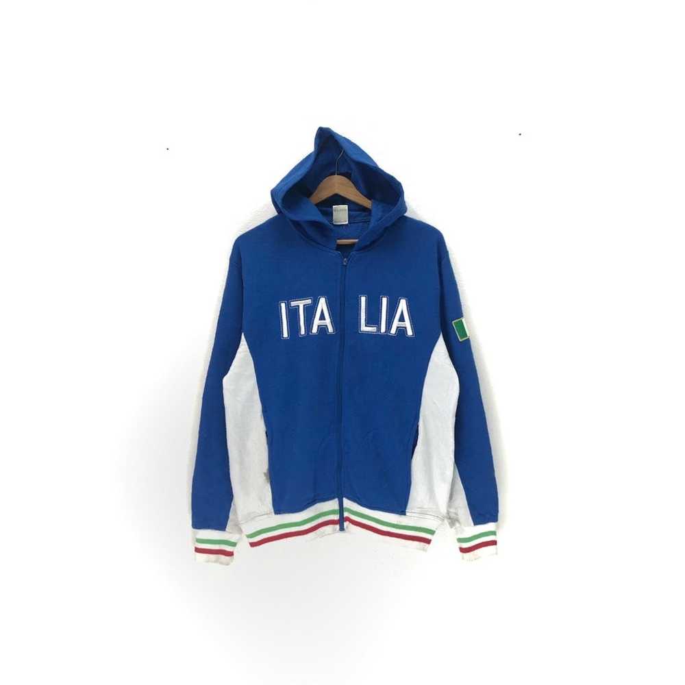 Vintage Rare vintage italia hoodie full zipper em… - image 1