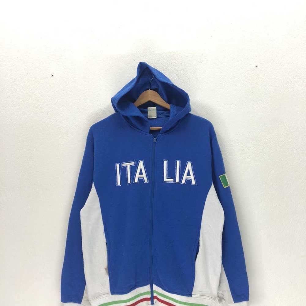 Vintage Rare vintage italia hoodie full zipper em… - image 2