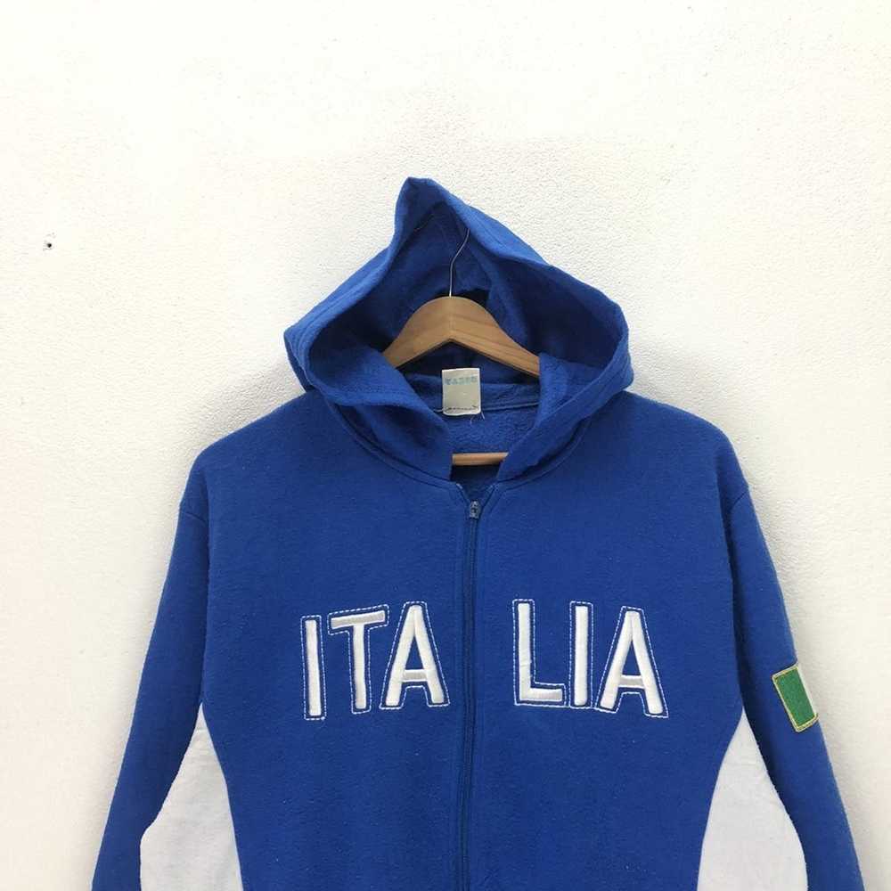 Vintage Rare vintage italia hoodie full zipper em… - image 3
