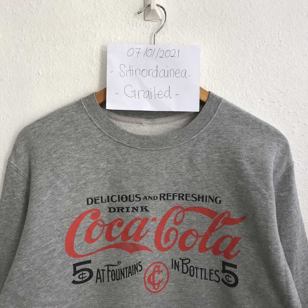 Coca Cola × Uniqlo Coca Cola Sweatshirt Big Spell… - image 2